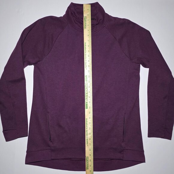Kirkland Signature Womens Purple Full Zipped Exercise Jacket Size XL - Picture 12 of 12